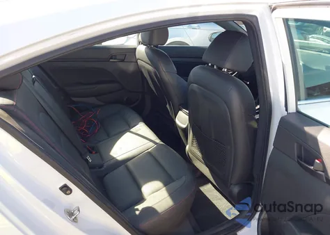 2018 Hyundai Elantra Sport z USA, uszkodzony, nr VIN KMHD04LB5JU555599